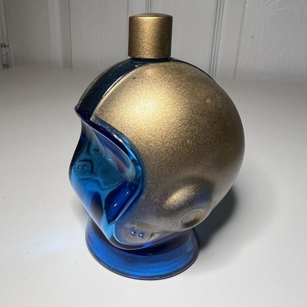 Vintage Avon Football Helmet Decanter Country After Shave Bottle Only